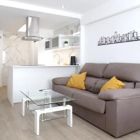 Moderno Apartamento Con Piscina Y Bicicletas Gratis Benidorm Exterior foto
