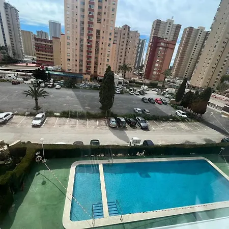 Moderno Apartamento Con Piscina Y Bicicletas Gratis Benidorm Exterior foto